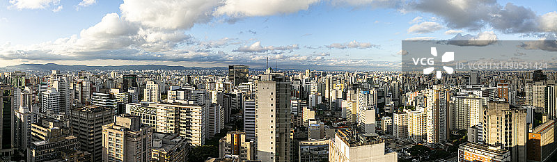 圣保罗全景图片素材