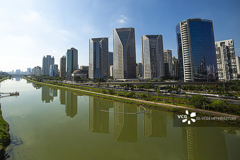 圣保罗皮涅罗斯河图片素材