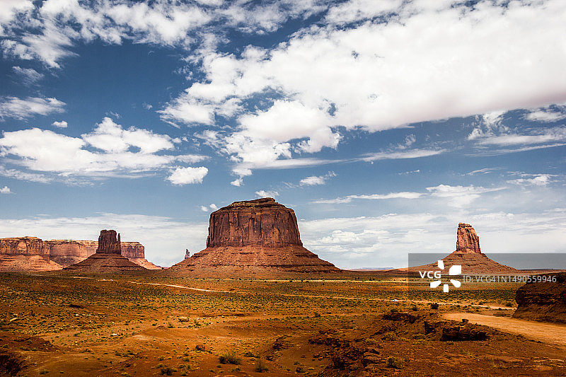 狂野西部纪念碑谷图片素材