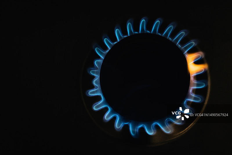 燃气火焰图片素材