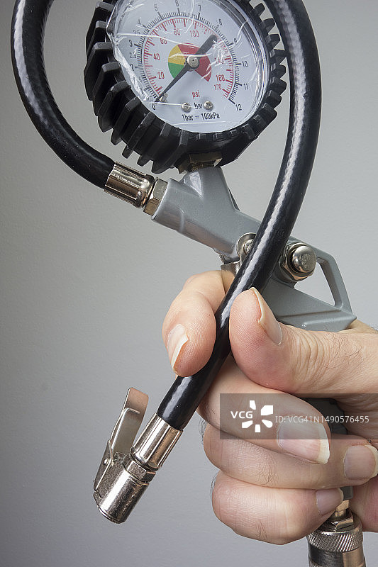 空气压缩轮胎泵图片素材