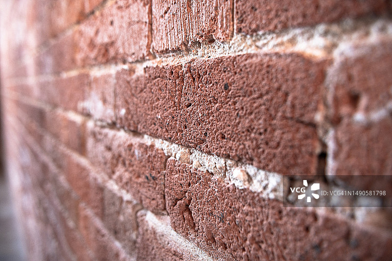 背景：粗糙的砖墙图片素材