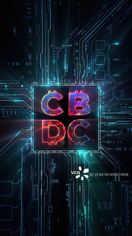 新型数字货币CBDC概念的力量：改变行业和客户服务，全球商业的游戏规则改变者图片素材