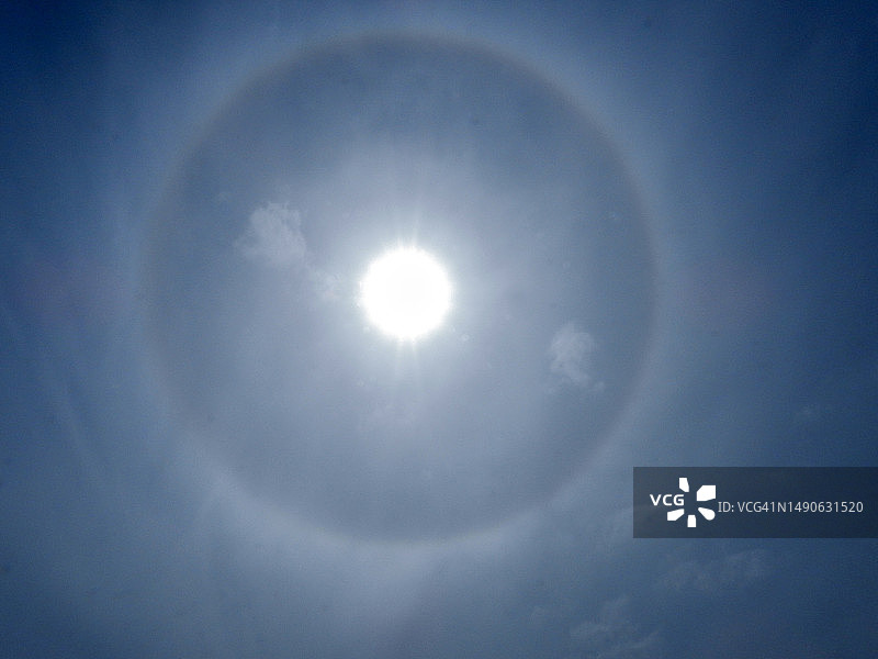 日晕图片素材