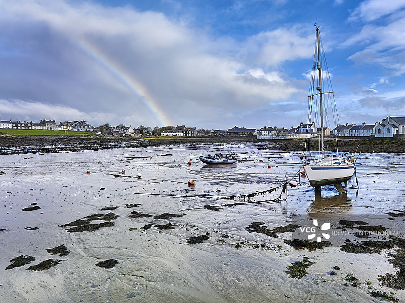苏格兰南部的怀thorn岛图片素材