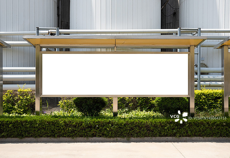 空白的广告牌图片素材