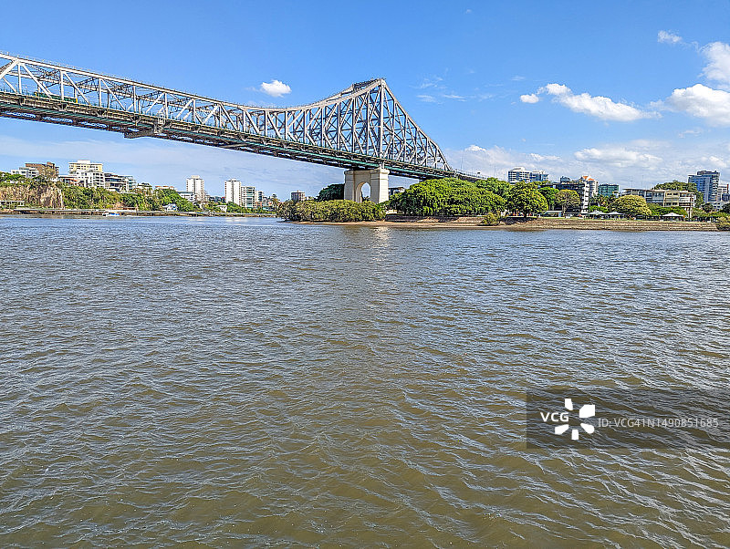 布里斯班河和故事桥图片素材