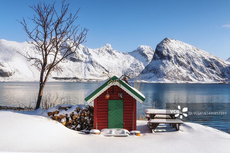 舒适的小房子图片素材