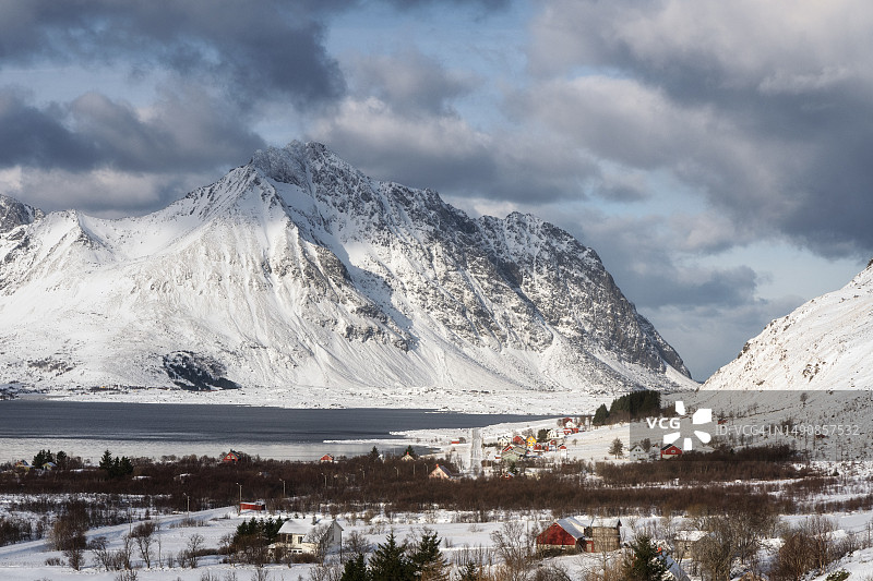 罗弗敦群岛风光图片素材