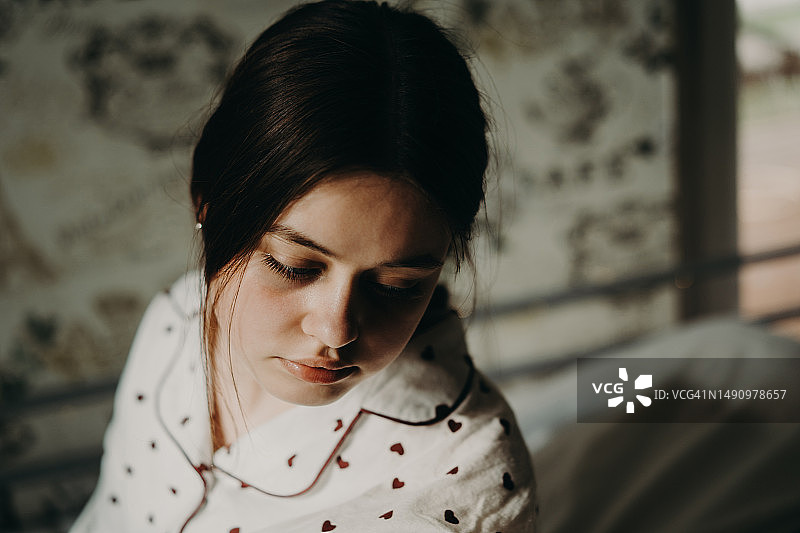 少女肖像图片素材