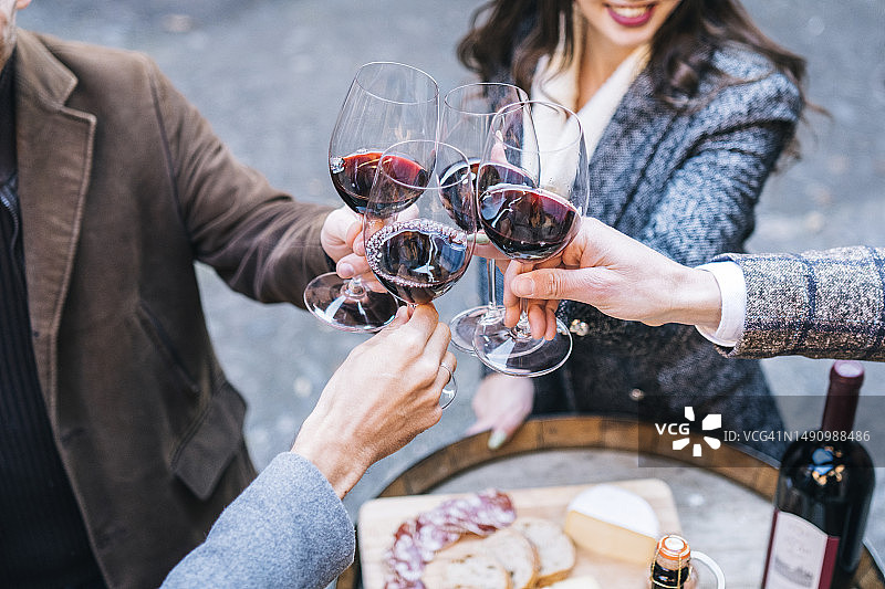 葡萄园庄园葡萄酒品鉴图片素材