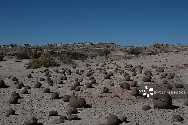 阿根廷伊 esquigualasto 省的沙漠景观图片素材