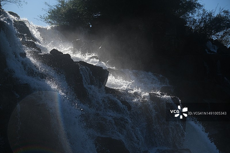 阿根廷米西奥内斯海天景色图片素材