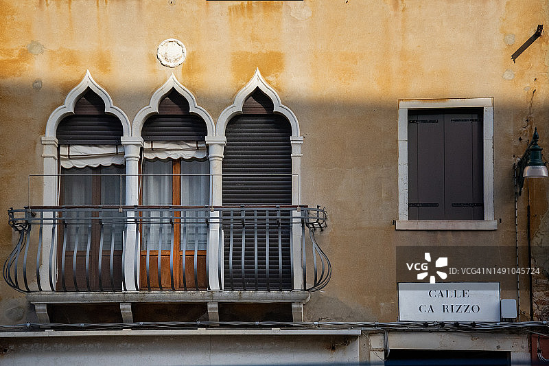 意大利威尼斯卡里佐街图片素材