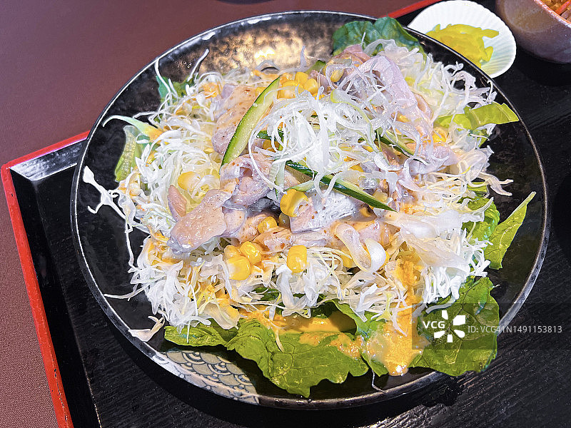 日式localized四川棒棒鸡图片素材