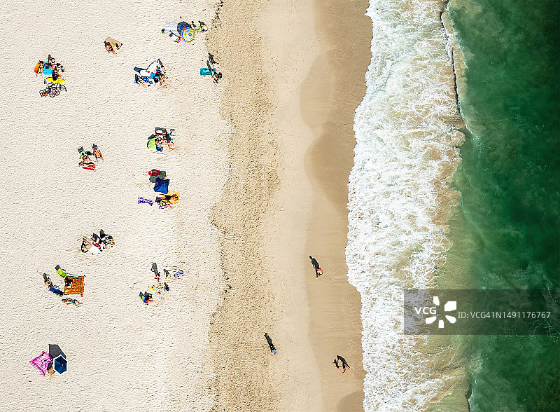迈阿密海滩人物场景图片素材