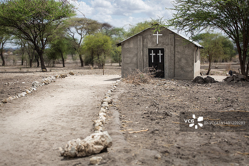 小屋教堂图片素材