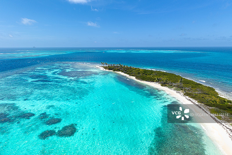 格林纳丁斯的色彩：人间天堂图片素材