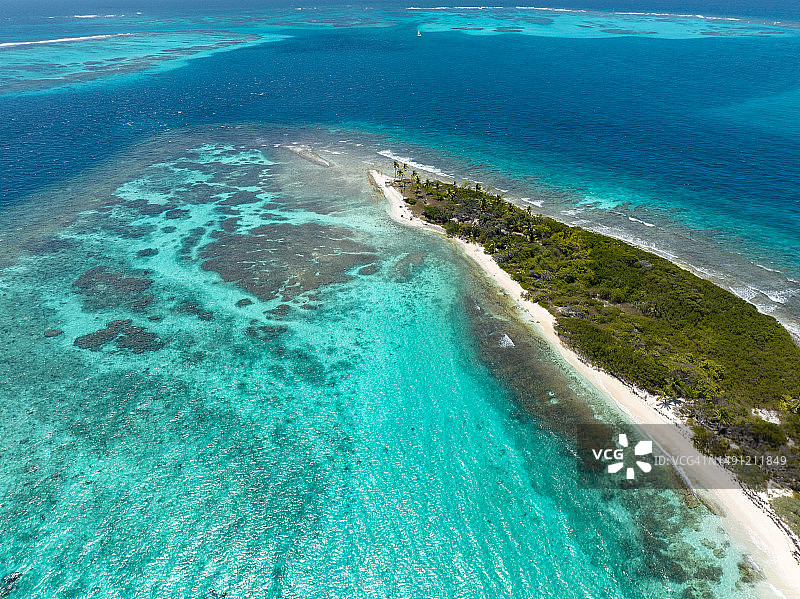 格林纳丁斯的色彩：人间天堂图片素材