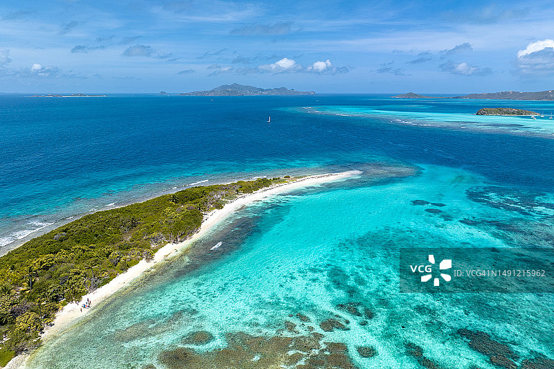 格林纳丁斯的色彩：人间天堂图片素材