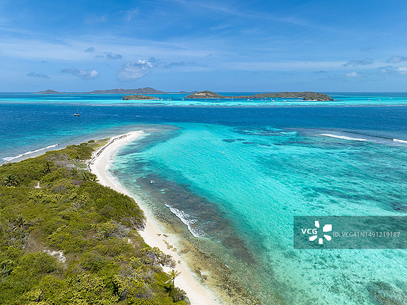 格林纳丁斯的色彩：人间天堂图片素材
