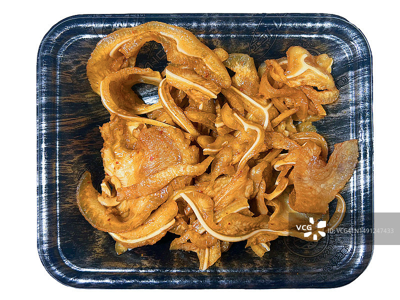 调味猪耳朵小菜图片素材