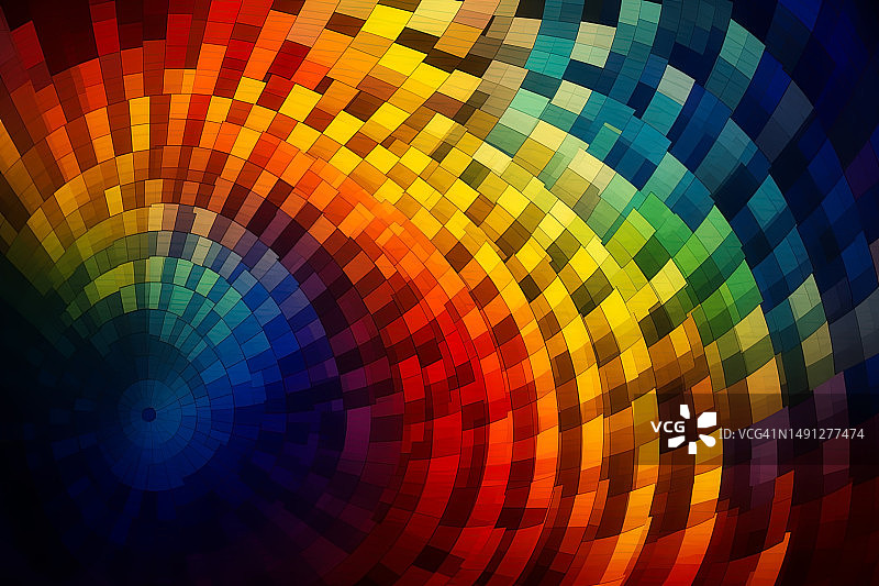 彩色格子矢量图案图片素材