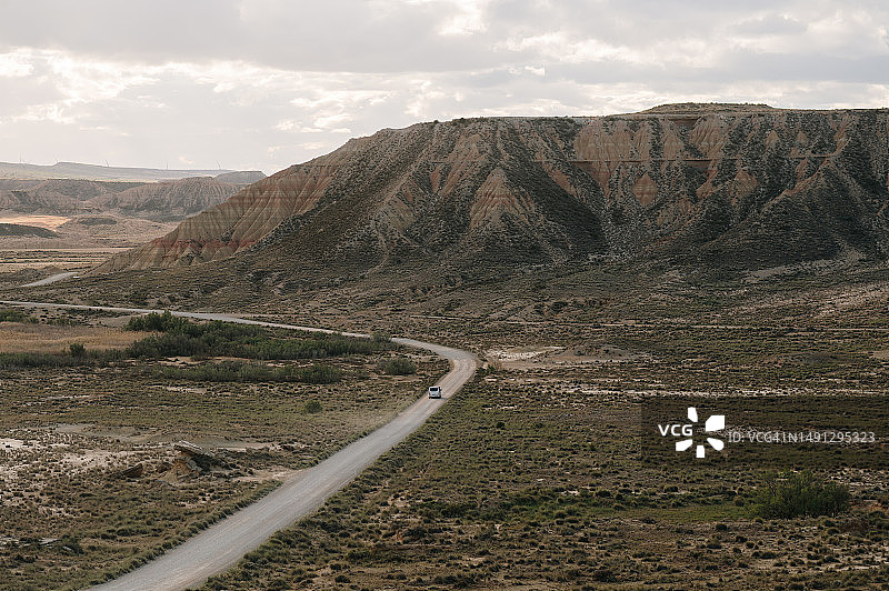 沙漠公路图片素材