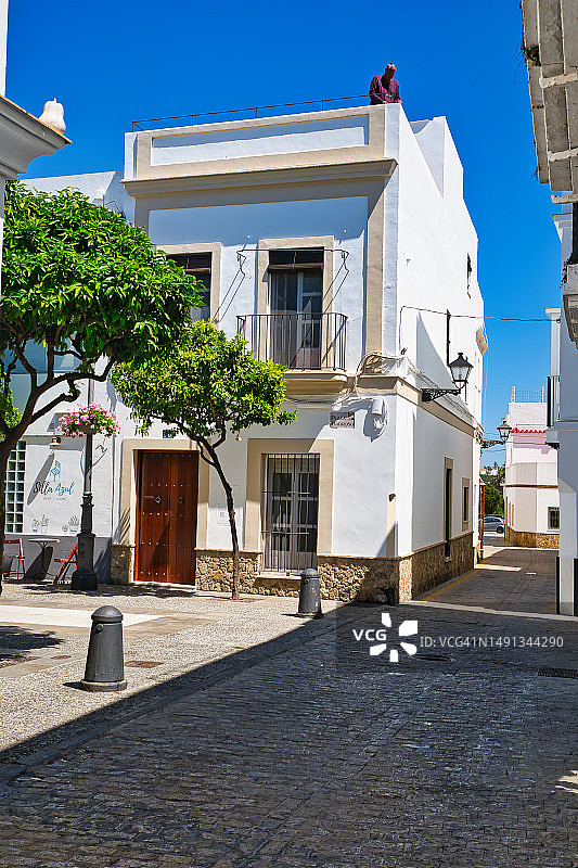 罗塔老城，安达卢西亚 - 西班牙图片素材