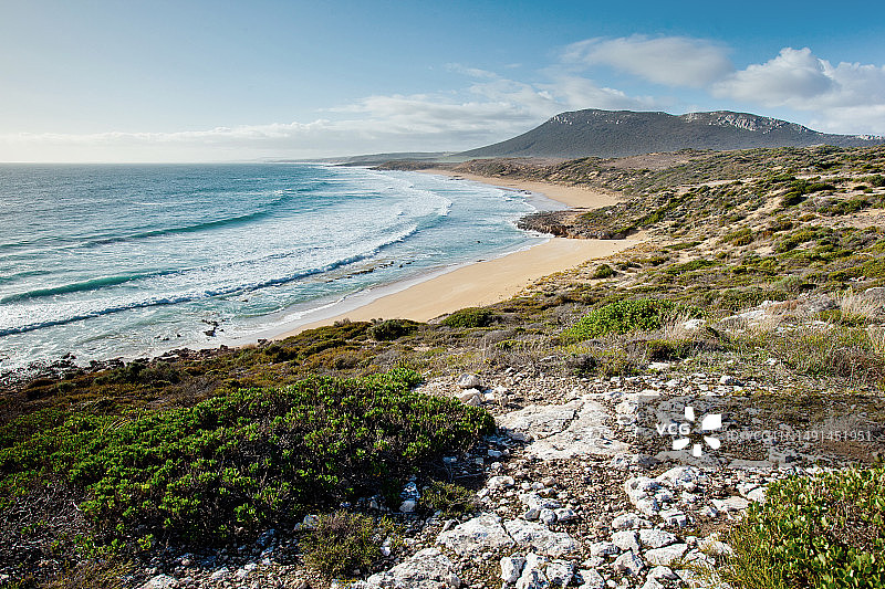 格林利海滩，艾尔半岛，南澳大利亚图片素材
