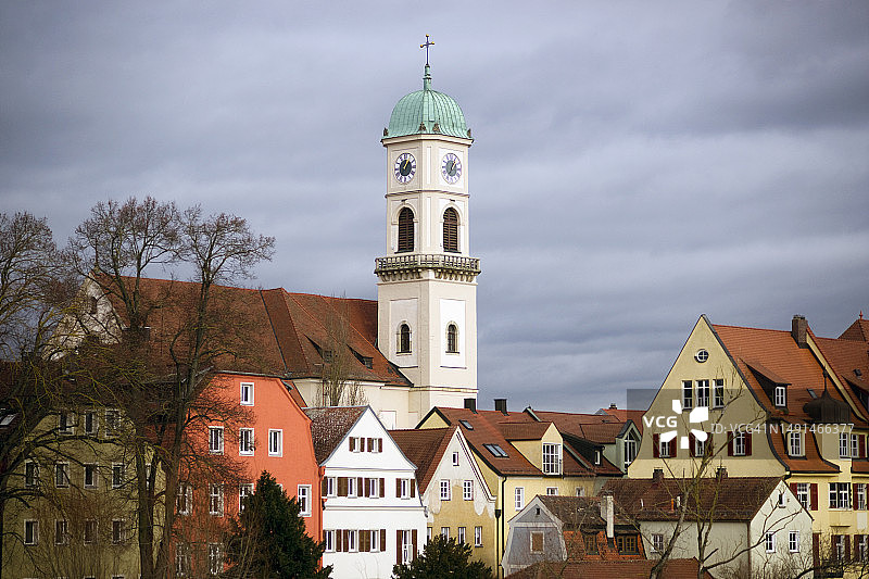 教堂建筑 - 德国巴伐利亚图片素材