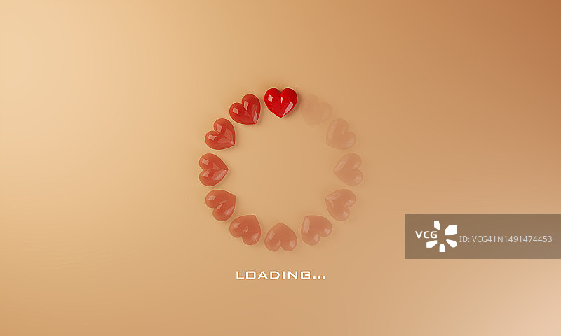 加载中图片素材