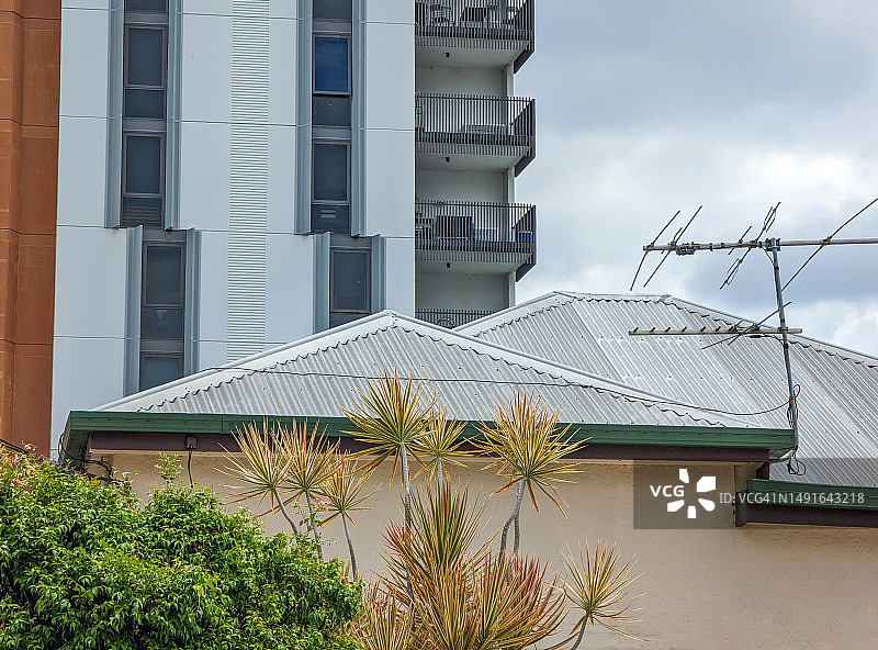 房屋屋顶和公寓图片素材