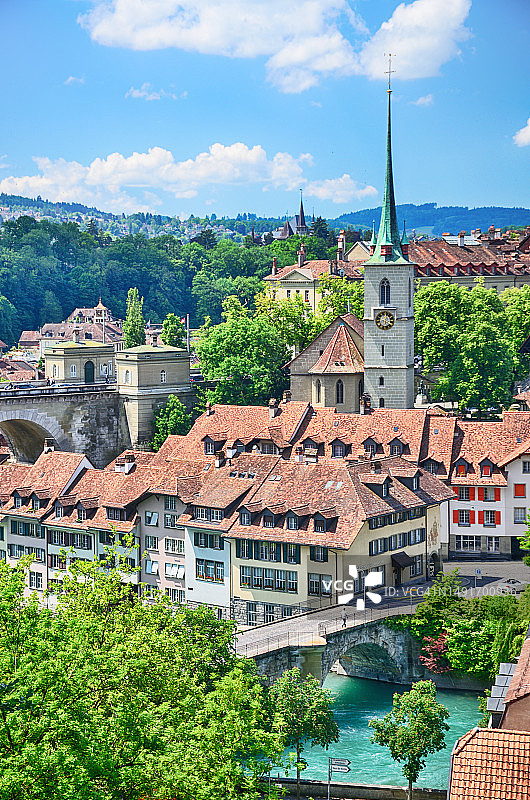 伯尔尼城市风光图片素材