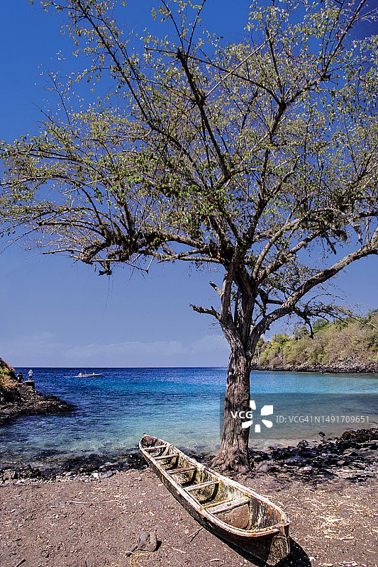 圣多美和普林西比蓝色泻湖图片素材