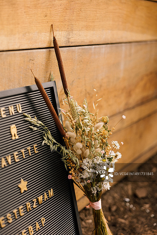 带菜单的字母板图片素材