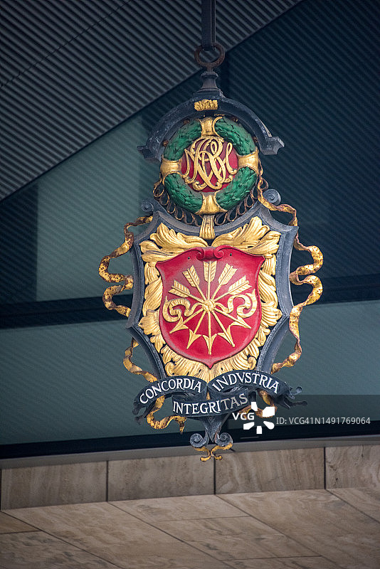 罗斯柴尔德家族的盾徽图片素材