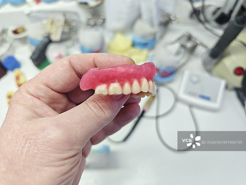 义齿蜡型图片素材