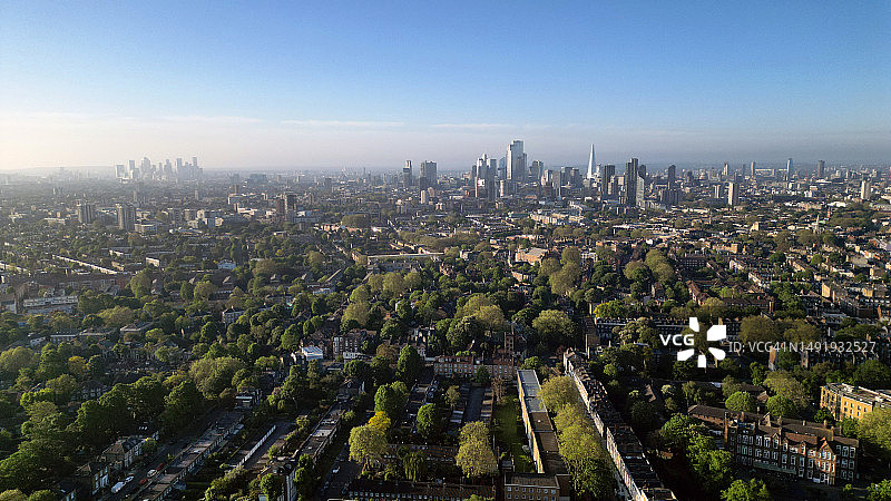 伦敦日出天际线图片素材