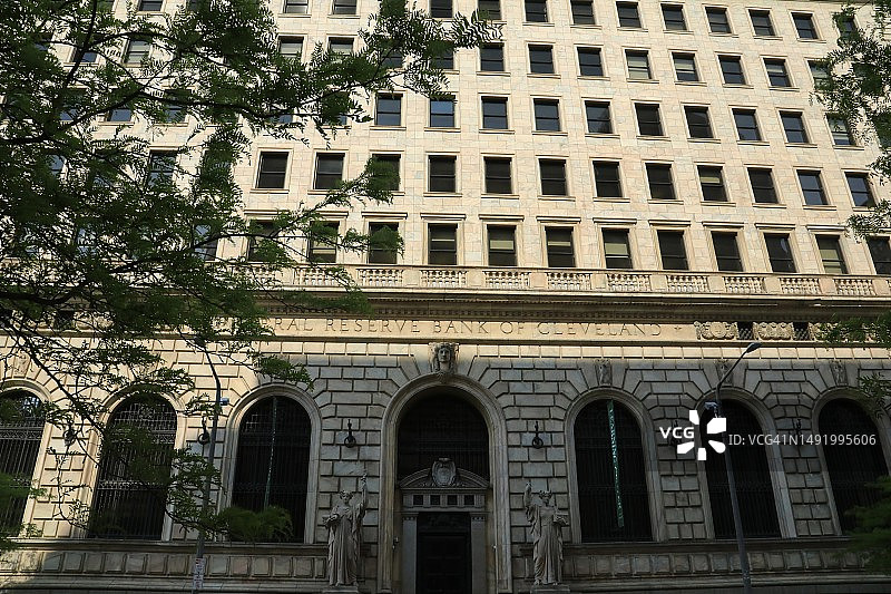 美国联邦储备银行图片素材
