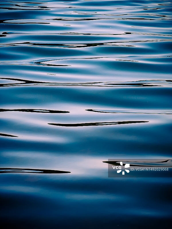 水中的波浪图片素材