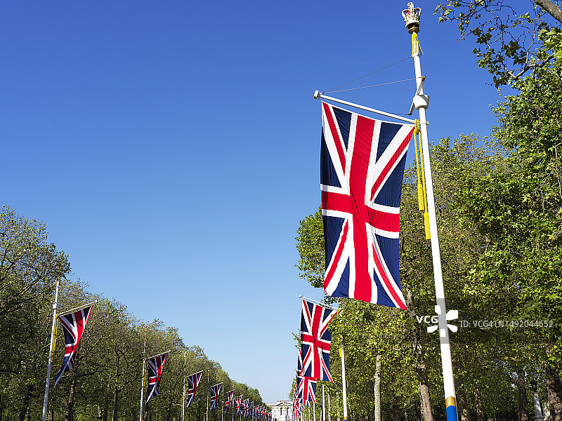 英国国旗展示图片素材