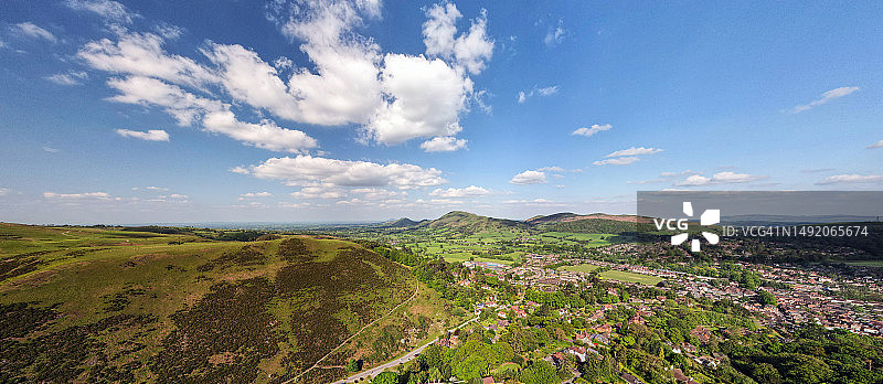 梳理棉纺厂谷和长明德，什罗普郡，英格兰，英国图片素材