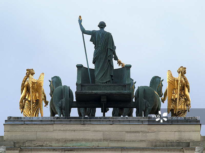 卡鲁塞尔凯旋门图片素材