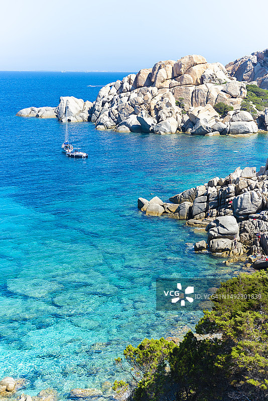 意大利撒丁岛泰斯塔角图片素材