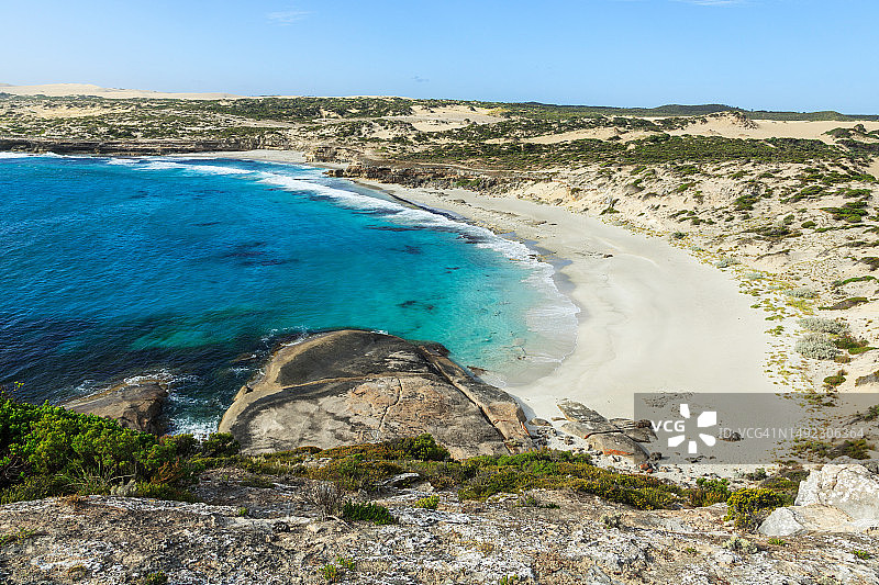 西万纳海滩，林肯国家公园，艾尔半岛，南澳大利亚图片素材