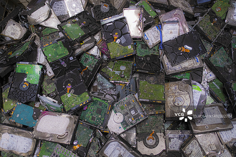 回收硬盘图片素材