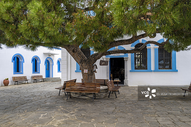 波多拉各斯圣尼古拉斯修道院图片素材