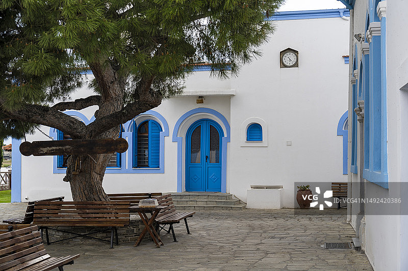 波多拉各斯圣尼古拉斯修道院图片素材