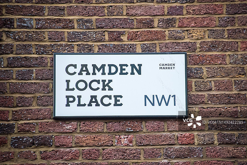 卡姆登锁广场标志图片素材